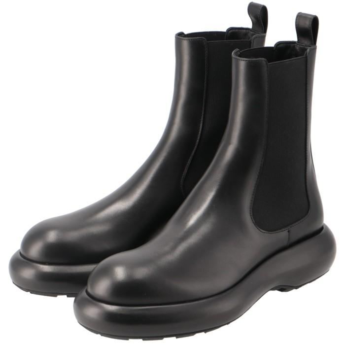 ジル サンダー JIL SANDER アンクルブーツ フラットブーツ サイドゴア 