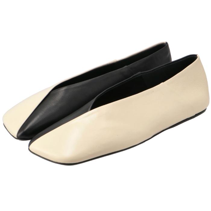 JIL SANDER ジル サンダー パンプス レザー バレエシューズ JIL SANDER ジル サンダー パンプス レザー バレエシューズ