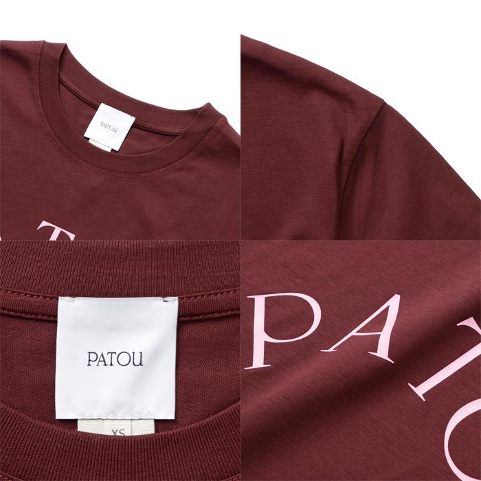 パトゥ PATOU Tシャツ ロゴ 半袖 オーガニックコットン ショートスリーブ JE0859999 0001 PATOU（パトゥ） 【並行輸入品】 PATOU Tシャツ ロゴ 半袖