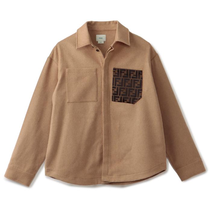 フェンディ　キッズジェケット FENDI 【並行輸入品】 大人もOK キッズ シャツジャケット 12+(