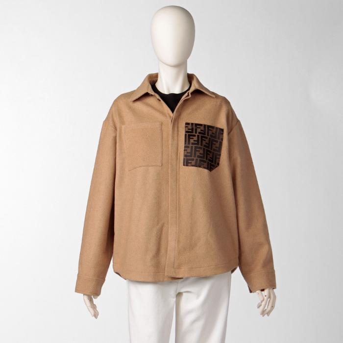 FENDI 【並行輸入品】 大人もOK キッズ シャツジャケット 12+(