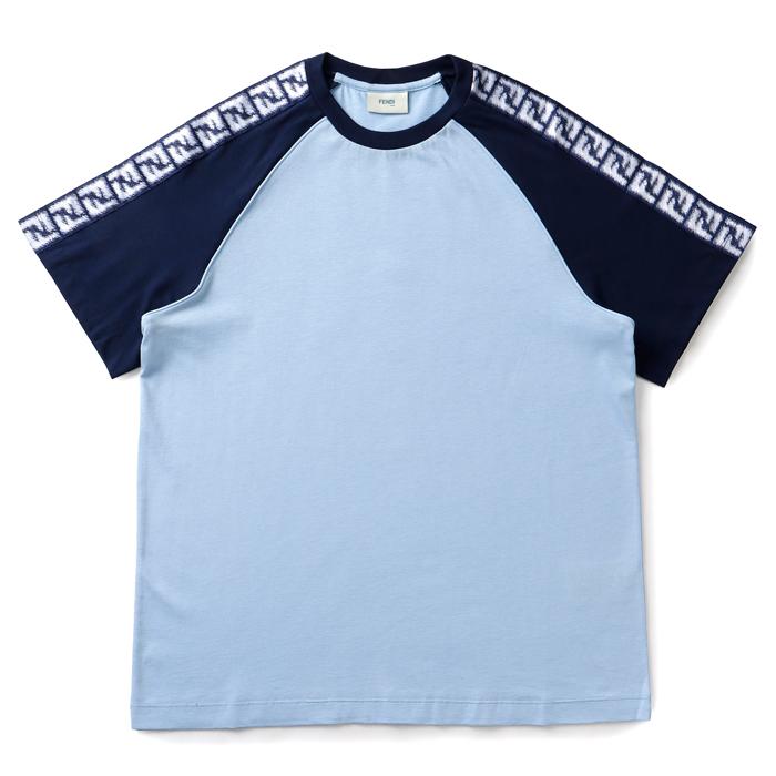 FENDI フェンディ 大人もOK キッズ Tシャツ ラグランスリーブ ロゴ  
