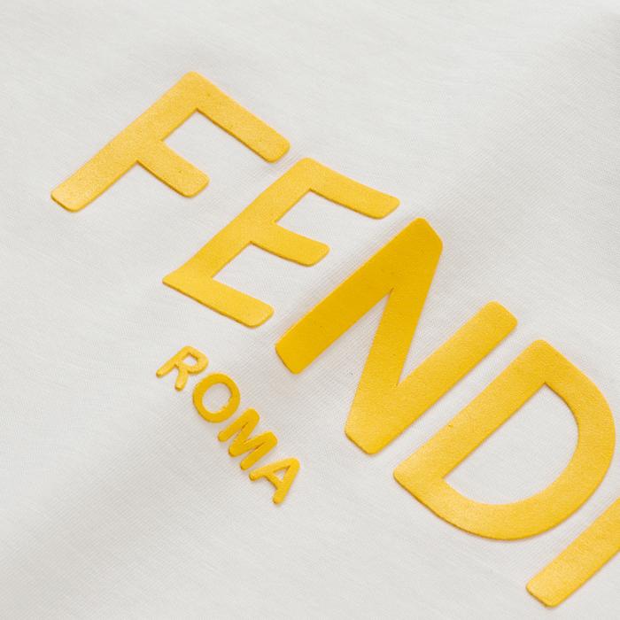 FENDI フェンディ 大人もOK キッズ Tシャツ ROMA ロゴプリント 半袖  