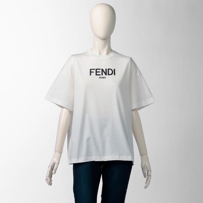 FENDI フェンディ 大人もOK キッズ Tシャツ ROMA ロゴ クルーネック  