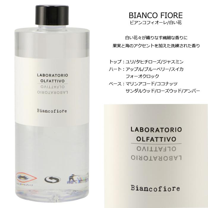 LABORATORIO OLFATTIVO 500ml ルームフレグランス LABORATORIO OLFATTIVO 【並行輸入品】 リフィル 詰め替え用 500ml