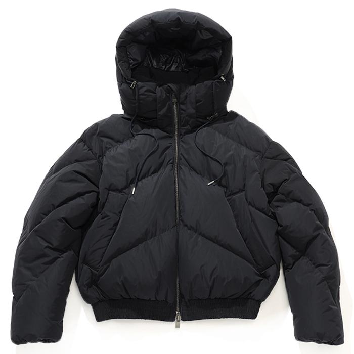 TATRAS - タトラス TATRAS ダウン レディース DAFNE クロップド パファー フーデッド ジャケット LTLA23A4272 0001 40 TATRAS タトラス ダウン レディース DAFNE クロップド パファー