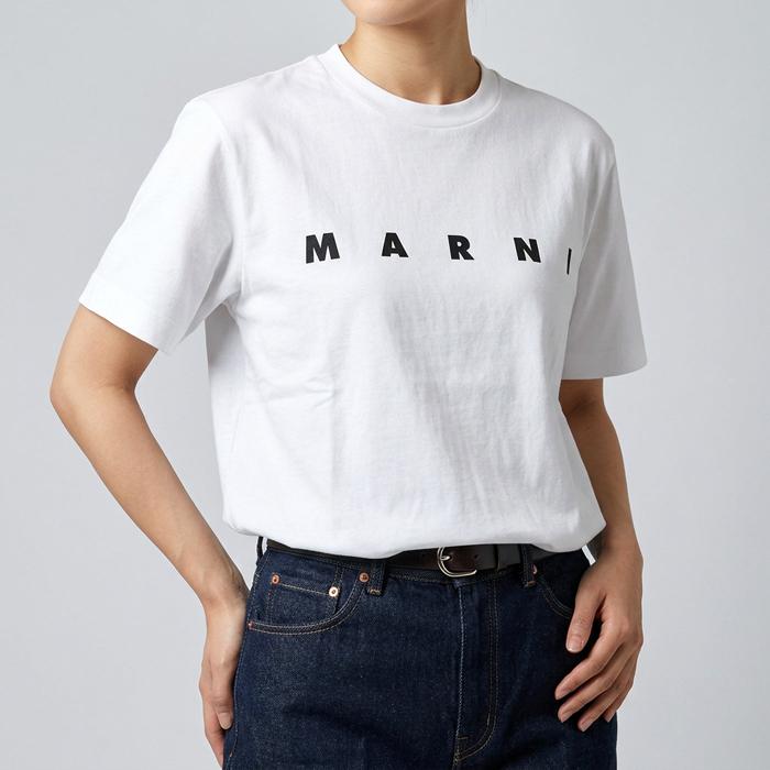 【新品】大人もOK MARNI ロゴプリント Tシャツ 12Y 150cm MARNI（マルニ） 【並行輸入品】 大人もOK キッズ Tシャツ 半袖 ロゴ