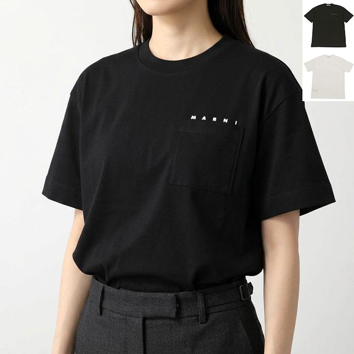 MARNI（マルニ） 【並行輸入品】 大人もOK キッズ Tシャツ ロゴ クルー