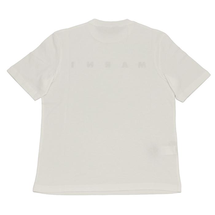 【並行輸入品】 マルニ MARNI 大人もOK キッズ Tシャツ 半袖 ロゴ クルーネック ショートスリーブ プリントシャツ 2026年春夏新作 M01601 M00RFの画像