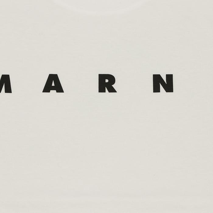 【並行輸入品】 マルニ MARNI 大人もOK キッズ Tシャツ 半袖 ロゴ クルーネック ショートスリーブ プリントシャツ 2026年春夏新作 M01601 M00RFの画像