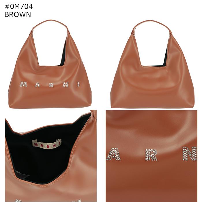 未使用　新作　マルニ　ラインストーンロゴバック MARNI（マルニ） 【並行輸入品】 大人もOK キッズ ハンドバッグ