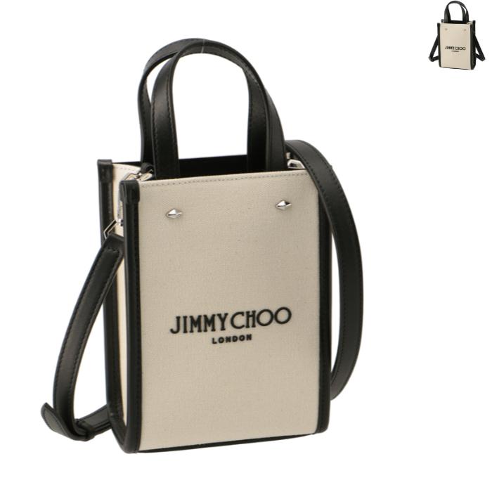 JIMMY CHOO ジミーチュウ トートバッグ ミニ N/S トート ロゴ  