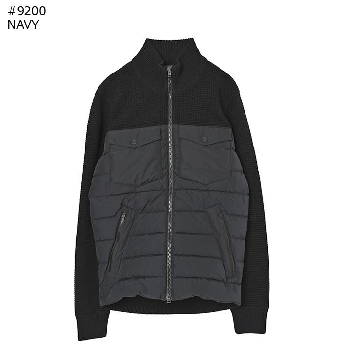 【並行輸入品】 HERNO メンズ ブルゾン ニット切替ダウン MP000122U 70150の画像