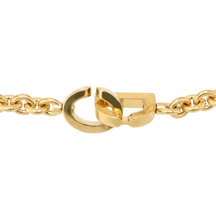 Christian Dior CHRISTIAN DIOR ネックレス CD LOCK チェーン Christian Dior CHRISTIAN DIOR ネックレス CD LOCK チェーン