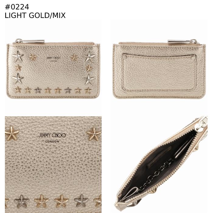 パステルオリーブ ジミーチュウ JIMMY CHOO カードケース＆コイン