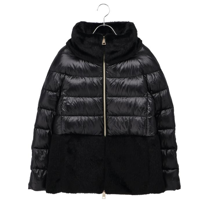 HERNO（ヘルノ） 【並行輸入品】 ダウン ミディアム丈 エコファー
