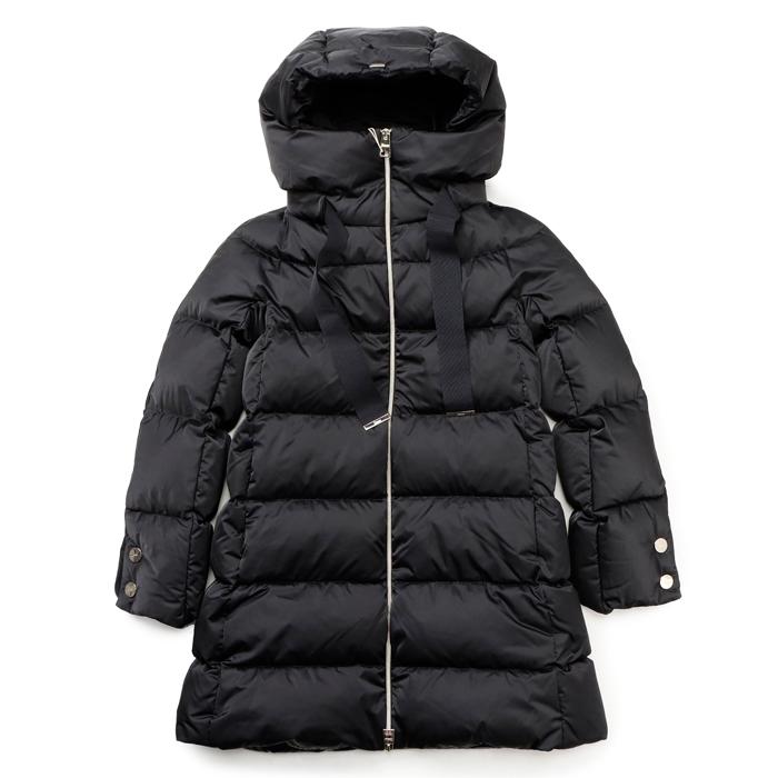 HERNO ヘルノ ダウン レディース サテンAシェイプ フーデッド HERNO ヘルノ ダウン レディース サテンAシェイプ フーデッド