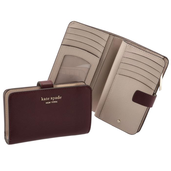 ケイトスペード KATE SPADE サフィアーノレザー スペンサー コンパクト  