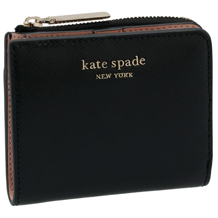 ケイトスペード KATE SPADE 財布 二つ折り SPENCER スモール バイフォールドウォレット 二つ折り財布 PWR00282 0007 001｜asafezone