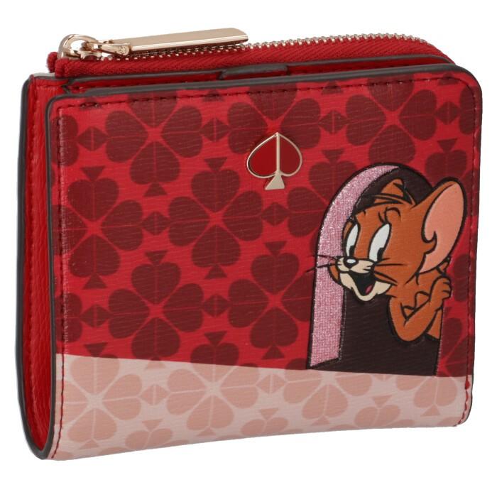 ケイトスペード KATE SPADE トム アンド ジェリー コラボ ミニ財布 TOM 