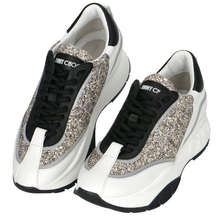 ジミーチュウ Jimmy Choo Raine グリッター カーフレザー スニーカー シューズ 靴 プラチナムミックス Raine Fic 0214 Rainefic0214 アメイジング サーカス 通販 Yahoo ショッピング