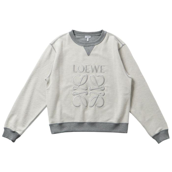ロエベ LOEWE スウェットシャツ アナグラム エンブロイダリー 
