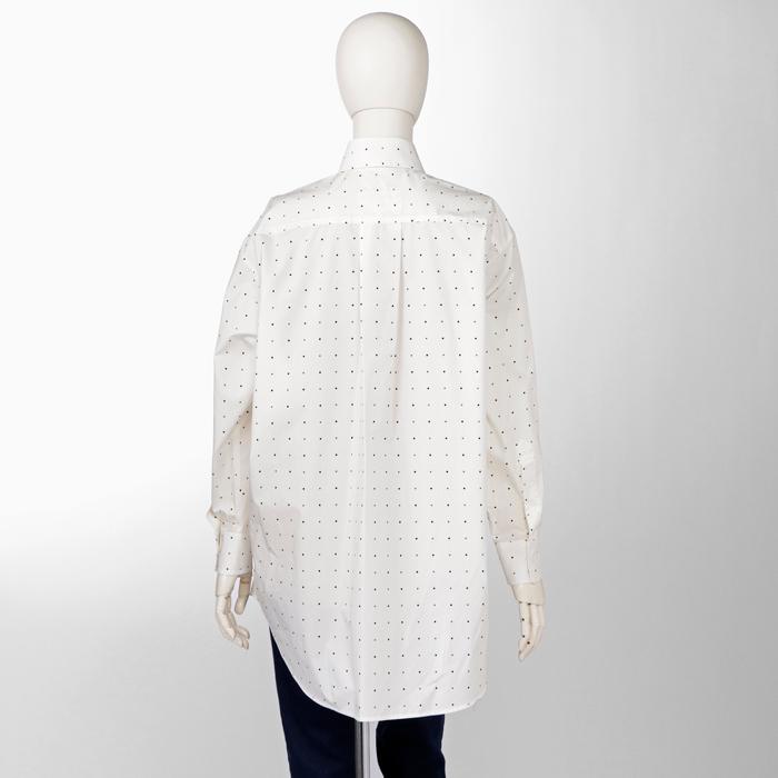 新品　メゾンマルジェラ　ポプリンオーバーサイズシャツ MM6 【並行輸入品】 MAISON MARGIELA プリントシャツ オーバーフィット