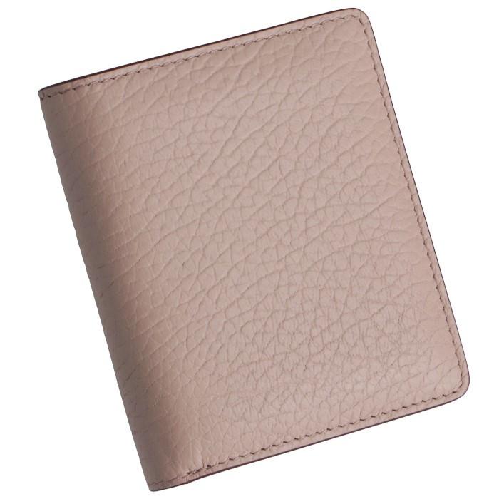 メゾン マルジェラ ミニ財布 レザー ポッパー ウォレット 二つ折り財布