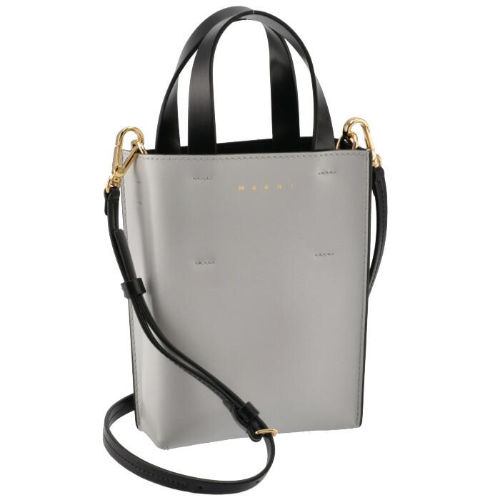 AND17 マルニ 極美品 2wayバッグ ハンドバッグ ストラップ付き AND17 マルニ 極美品 2wayバッグ ハンドバッグ ストラップ付き