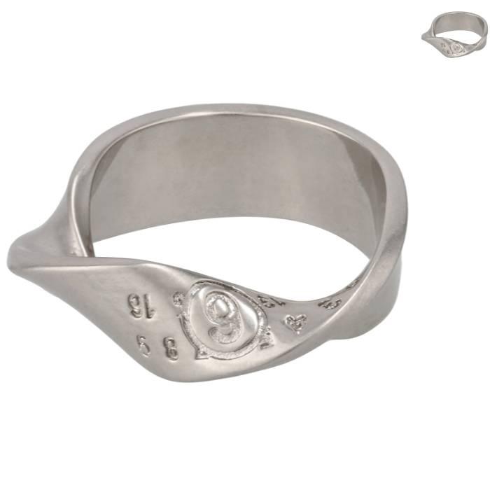 MM6 Maison Margiela ツイストデザインリング MM6 【並行輸入品】 MAISON MARGIELA リング ツイスト ハンドメイド