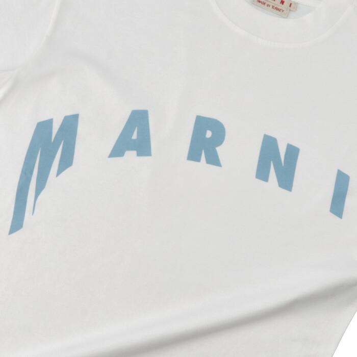 マルニ MARNI Tシャツ オーバーサイズ コットンジャージー マルニプリント Tシャツ/カットソー THJET49EPF USCR13 00W01