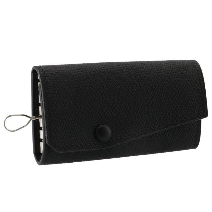 Valextra ヴァレクストラ VALEXTRA 6連キーケース キーホルダー メンズ  