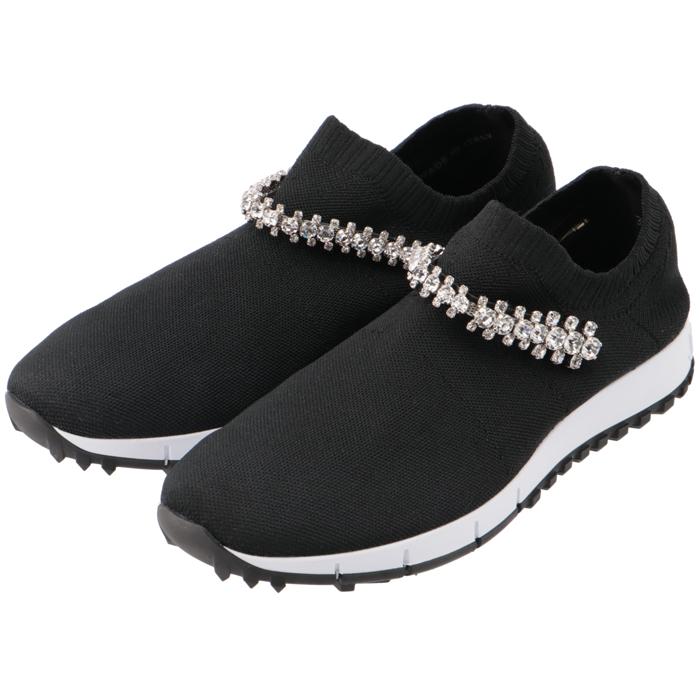 ジミーチュウ JIMMY CHOO スニーカー ニット VERONA クリスタル 