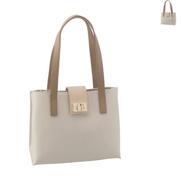 FURLA フルラ トートバッグ 1927 ミディアム カラーブロック  