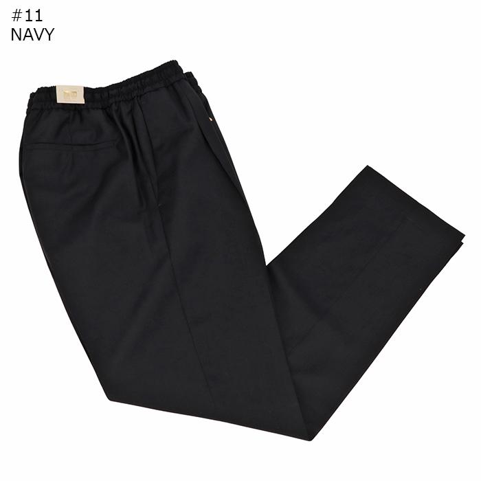 【並行輸入品】 ブリリア 1949 BRIGLIA 1949 メンズ ウールパンツ ウィンブルドン Easy Fit 1プリーツ ドローストリング 2026年春夏新作 WIMBLEDONS 300132の画像
