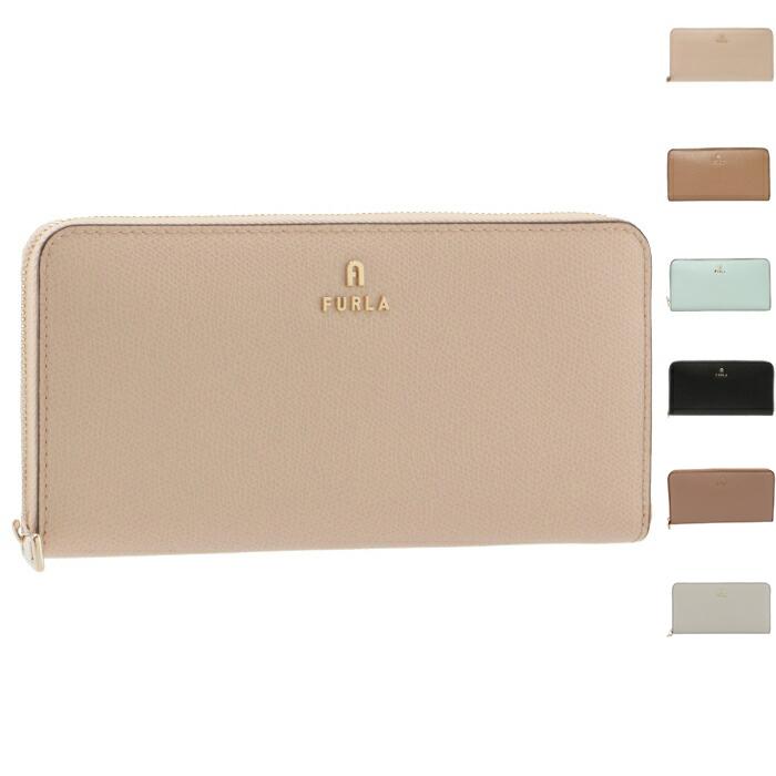 FURLA（フルラ） 【並行輸入品】 長財布 ラウンドジップ カメリア 