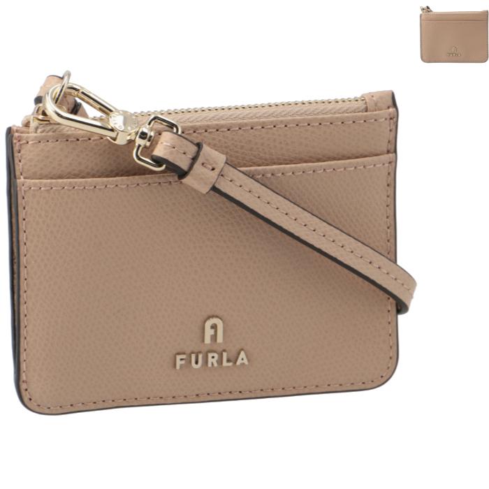 フルラ FURLA カードケース S CAMELIA パスケース リストレット付き