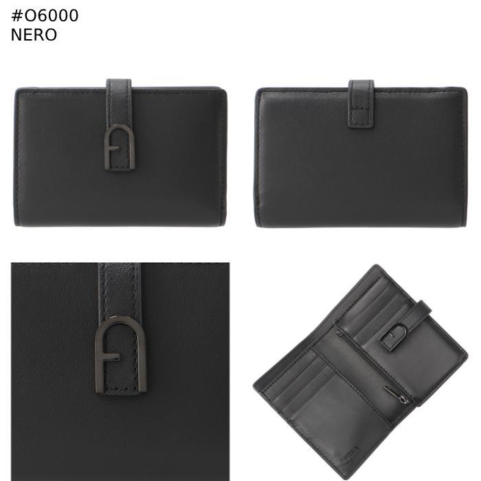 フルラ FURLA 財布 二つ折り ミディアム フロー コンパクト財布 FLOW M 二つ折り財布 2024年秋冬新作 WP00401 BX2045 FURLA（フルラ） 【並行輸入品】 財布 二つ折り ミディアム フロー