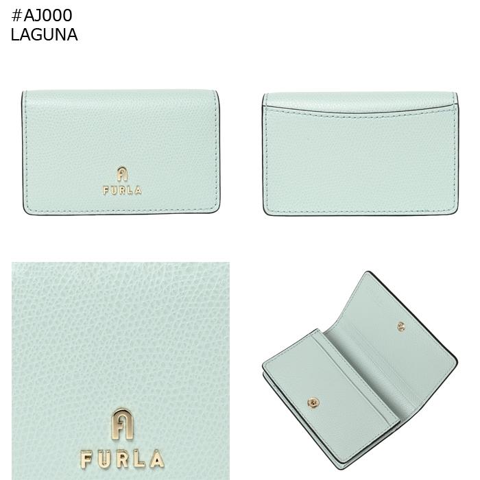 FURLA カードケース 二つ折り スモール カメリア ビジネスカード FURLA カードケース 二つ折り スモール カメリア ビジネスカード