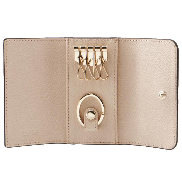 新品 FURLA 4連キーケース CAMELIA アーチロゴ FURLA（フルラ） 【並行輸入品】 FURLA 4連キーケース CAMELIA
