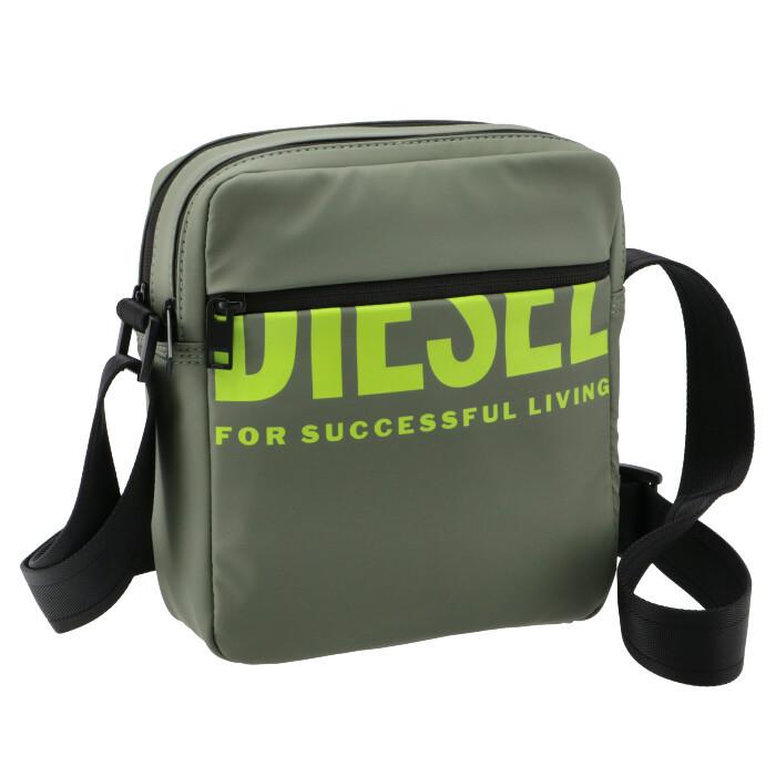 DIESEL メンズ ショルダーバッグ BOLDMESSAGE メッセンジャーバッグ 
