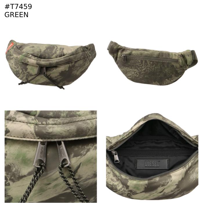 ディーゼル DIESEL ベルトバッグ RAVE BELTBAG X ボディバッグ カモフラージュ ショルダー X09372 P5585 DIESEL（ディーゼル） 【並行輸入品】 ベルトバッグ RAVE BELTBAG X
