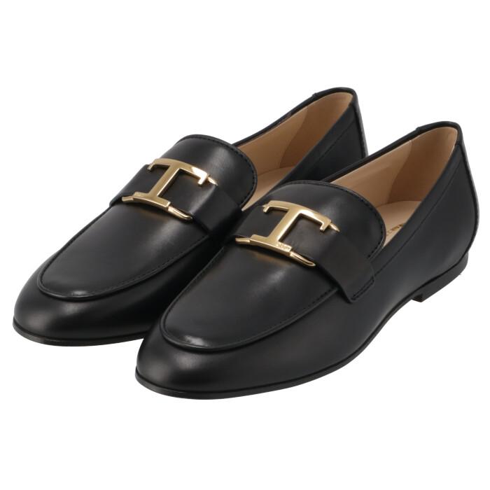 TOD'S(トッズ) ローファー 36 レディース - 黒 アウトソール張替 TOD'S(トッズ) ローファー 36 レディース - 黒 アウトソール張替