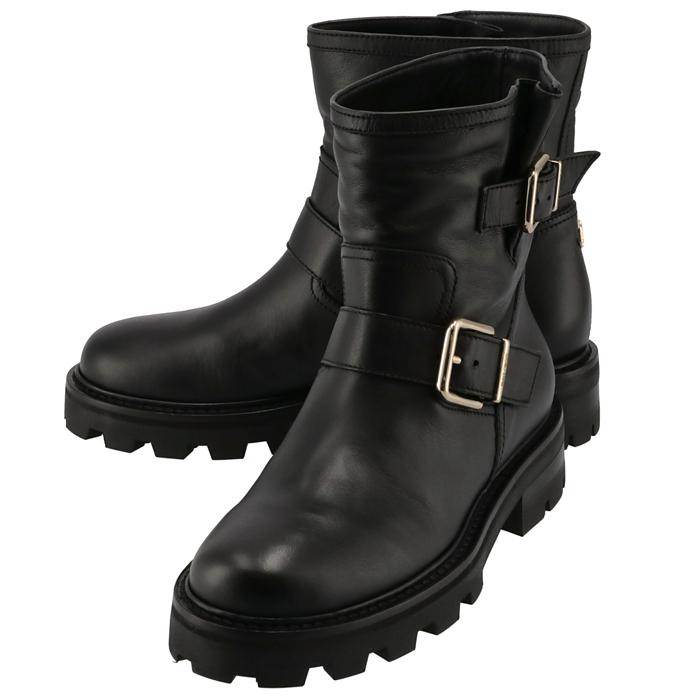 JIMMY CHOO バイカーブーツ YOUTH II シューズ 靴 | jarussi.com.br