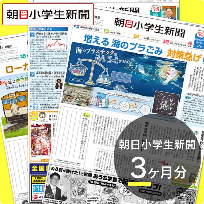 新聞 定期購読 朝日小学生新聞3ヶ月分 : 朝日学生新聞社Yahoo!店 