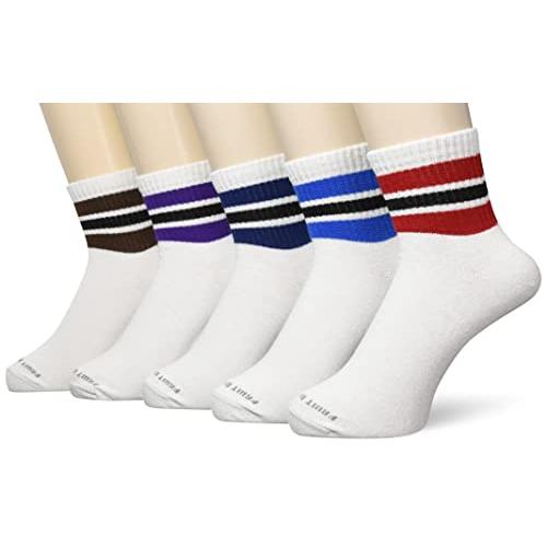 [フルーツオブザルーム] ソックス Q FTL リサイクルTC ライン 10P メンズ アソート ２５〜２７ｃｍ