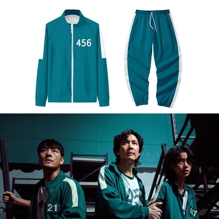 ジャージセットとカバン　コスプレ用 ジャージ上下セット 制服 服装 変装 メンズ レディース 大きいサイズ