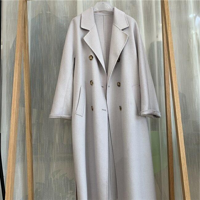 Spring Court 軽い 暖かい コート レディース カシミヤ 100 Spring Court 軽い 暖かい コート レディース カシミヤ 100