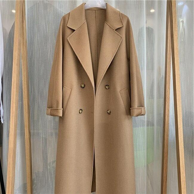 Spring Court 軽い 暖かい コート レディース カシミヤ 100 Spring Court 軽い 暖かい コート レディース カシミヤ 100