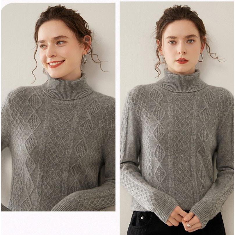 カシミヤセーター 100% ハイネック カシミヤ CASHMERE タートルネック